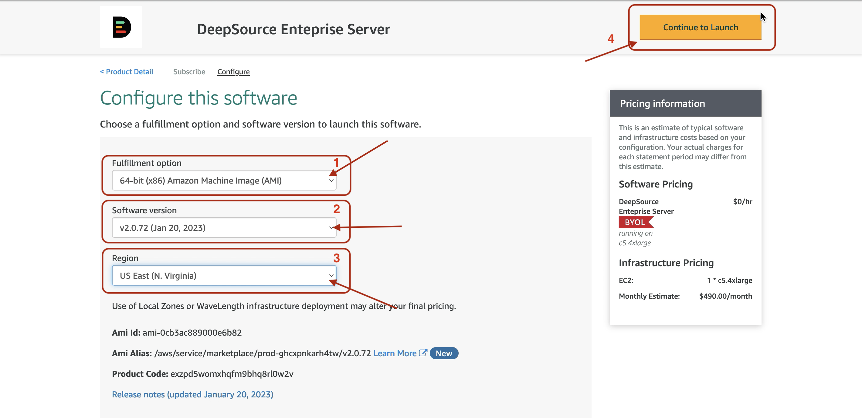 AMI Deployment Successful